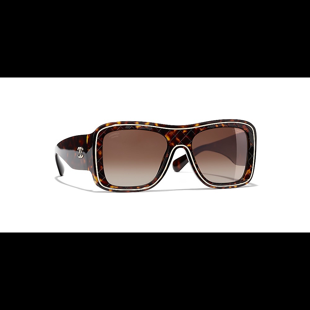 Chanel sunglasses dark tortoise